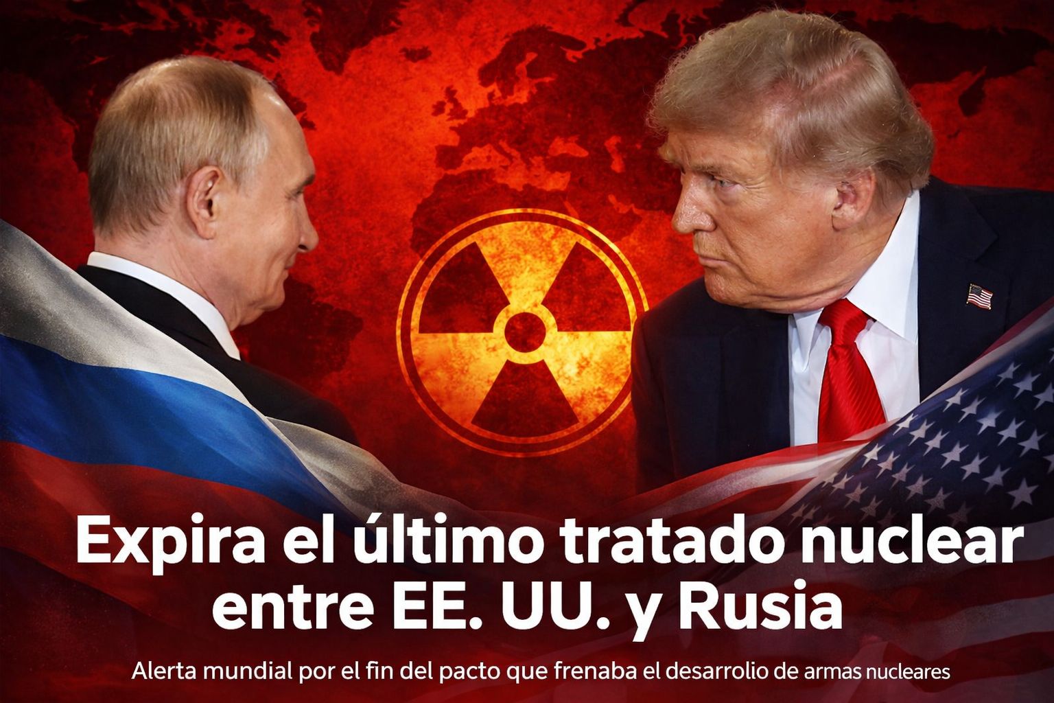 Expira el último tratado nuclear entre EE. UU. y Rusia