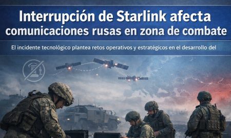 Corte de Starlink en combate: duro golpe para Rusia