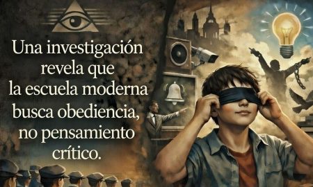 Una investigación revela que la escuela moderna busca obediencia, no pensamiento crítico.
