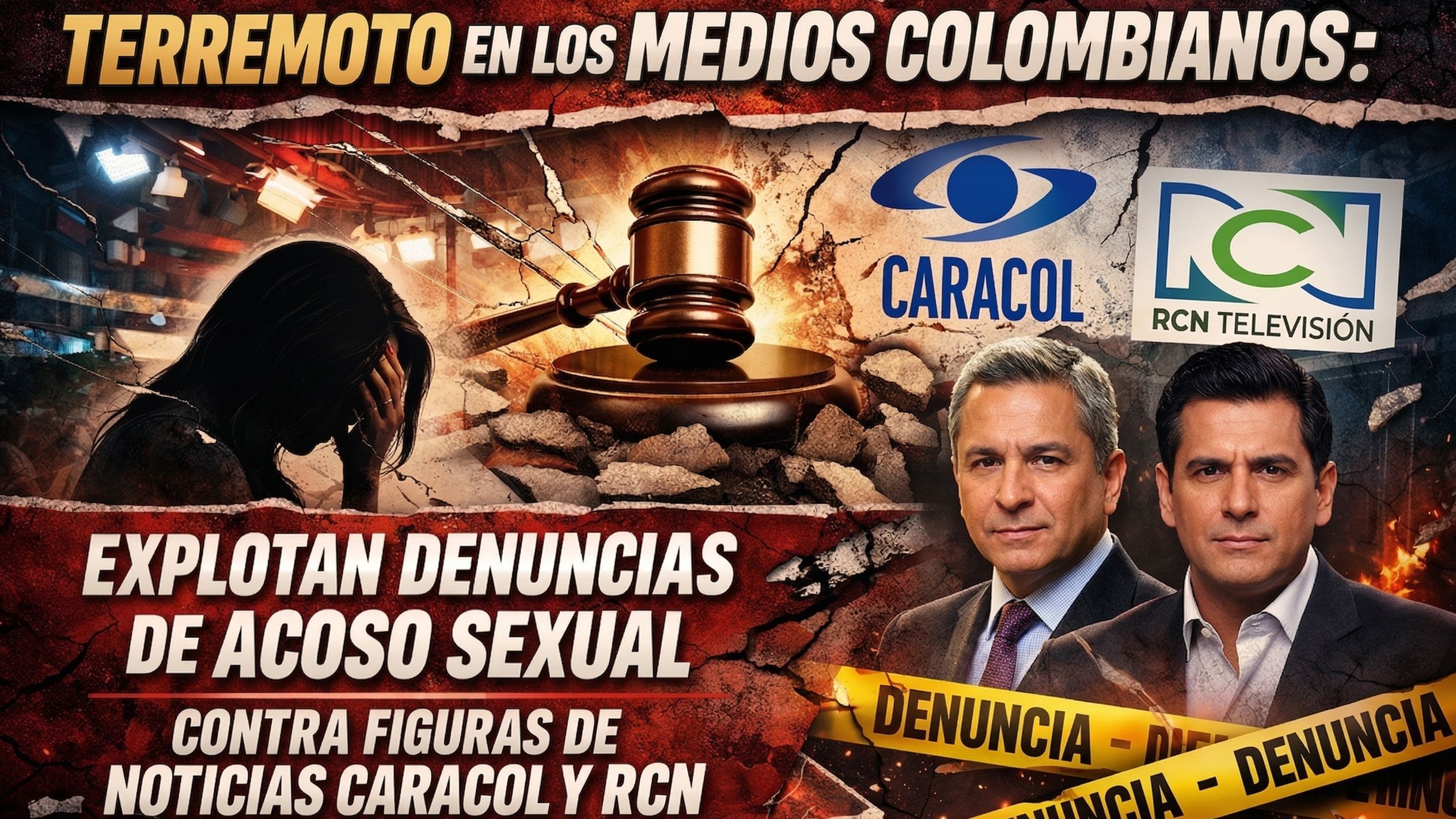 acoso sexual Caracol RCN