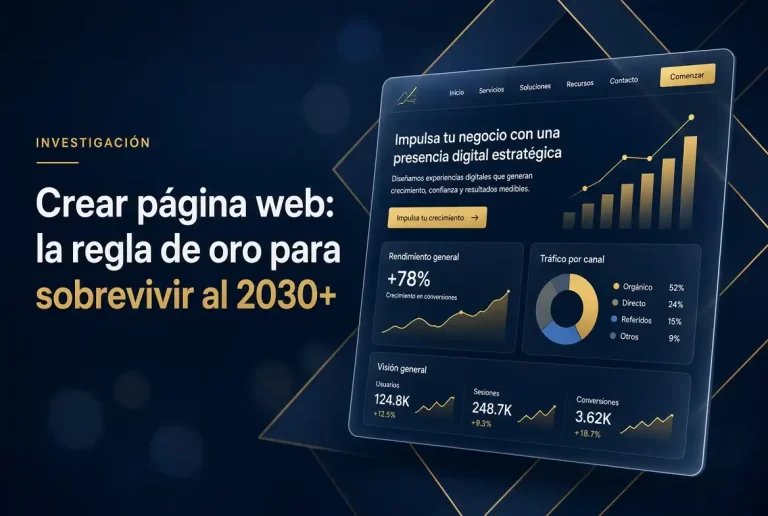 crear pagina web